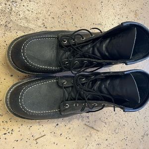 Red Wing 6 inch moc toe wedge sole